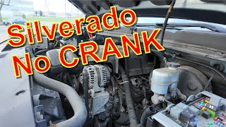 2012 Silverado No Crank 11 6 2024 Fixed [upl. by Eiznekcm798]