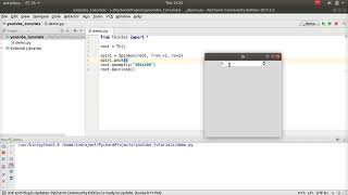 Python GUI Tutorial  39  Spinbox  TKinter [upl. by Currey912]