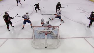 Sorokin with an absurd glove save [upl. by Kcirdez]