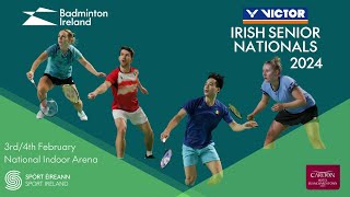 Victor Irish Senior Nationals  SemiFinals  Court 2 [upl. by Menis682]