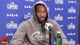 Kawhi Leonard On His Argument With Zubac HoopJab NBA [upl. by Mitchiner]