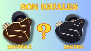 El enfrentamiento definitivo Audifonos Kz Zsn Pro X vs Audifonos Kz Zsn Pro [upl. by Fanchette890]