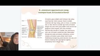 Anatomi dan ligamentum Articulatio genu dan os femur [upl. by Sgninnej611]