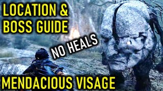 LORDS OF THE FALLEN  MENDACIOUS VISAGE BOSS GUIDE amp LOCATION  NO HEALS  SOLO [upl. by Isabea]