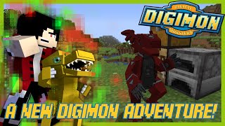 A NEW DIGIMON ADVENTURE BEGINS Minecraft Digimobs Tamers Episode 1 [upl. by Sanborne]