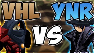 Void Highlord vs Yami No Ronin PvP AQW 2020 [upl. by Ennywg]