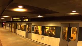 Episode 4  Carl Berners Plass winter season  Oslo metro  Oslo Tbane [upl. by Candyce]