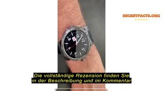 Produktbewertung DREMAC Smartwatch Herren185‘’ HD Großes Display730 mAh Akku Sportuhr Herren mit [upl. by Etiuqal89]