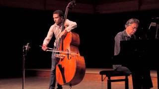 Rachmaninoff Elegie op 3 no 1  performed by James Oesi Double Bass [upl. by Ludlew]