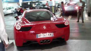 Ferrari 458 Italia exhaust sound  Alfa Romeo 8C Competizione exhaust sound exclusif [upl. by Drucy373]