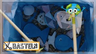 Das TiefseeAngelspiel zum Selberbasteln  WIGGI BASTELN [upl. by Hannis290]