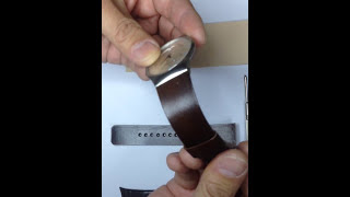 Skagen 233XXLSLB Battery Change and Band  Strap Replacement [upl. by Kato]