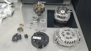 ML400 alternator service part 1 [upl. by Tommie]