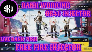 Free Fire OB46 INJECTOR  Headshot Hack  Location Hack  Magic Bullet  Rank Working injector [upl. by Ardnekat502]