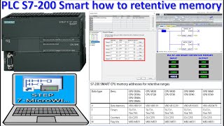 PLC S7200 Smart retentive memory [upl. by Ellecrag571]