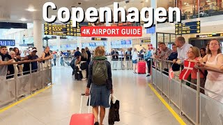 COPENHAGEN Airport CPH 🇩🇰 Passport Control  Customs  Baggage Claim [upl. by Zoarah]