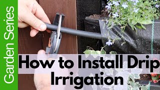 How to Install a Hydrosure Drip Watering System [upl. by Enaj116]