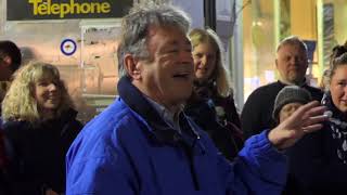 Cowes Christmas Lights switch on with Alan Titchmarsh [upl. by Montagna983]