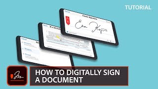 How to digitally sign a PDF document using Acrobat for business [upl. by Hermie]