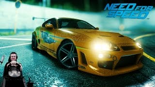 Божественная Toyota Supra Брайна ОКоннера NFS 2016 на руле Fanatec Porsche 911 GT2 [upl. by Kciredohr778]