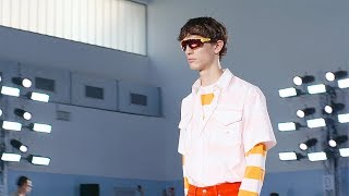 MSGM  Spring Summer 2019 Full Fashion Show  Menswear [upl. by Ecirbaf]