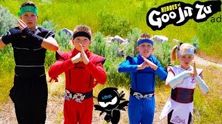 Heroes of Goo Jit Zu Ninja Kidz TV [upl. by Eikkin]