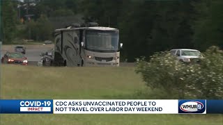 CDC asks unvaccinated people to not travel over Labor Day weekend [upl. by Haland429]