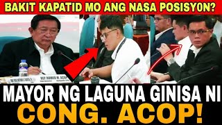 KAKAPASOK LANG MAYOR PILIT NG PINAGTATAKPAN ANG KAPATID SA MGA TRANGSAKSYON NAGAGANAP SA LUGAR [upl. by Ujawernalo]