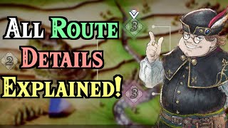 Triangle Strategy COMPLETE Route Guide  All Branching Paths Explained In Detail [upl. by Kenelm37]