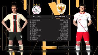 AFC Ajax Vs Indonesian Fc  FIFA World Club League Match Day 17 [upl. by Abshier41]