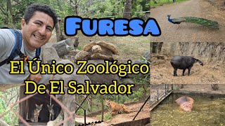 Único Zoológico de EL SALVADOR FURESA Hermosos Los Animalitos [upl. by Tomasine]