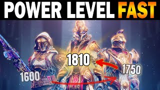 How to Power Level up to 1810 FAST Destiny 2 Lightfall [upl. by Cosimo]