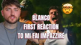 BLANCO Sfera Ebbasta  MI FAI IMPAZZIRE REACTION LET’S GO [upl. by Yelkreb]