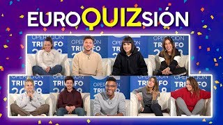 ¿Qué saben sobre EUROVISIÓN  EuroQUIZsión  OT 2018 [upl. by Ajar]