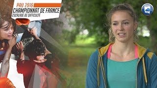 Escalade  Championnat de France de difficulté 2016  Pau [upl. by Aleka]