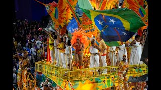 Brésil  les écoles de samba répètent pour le carnaval de Rio [upl. by Idalia]