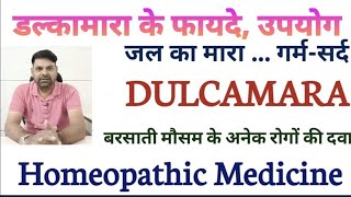 dulcamara homeopathic medicine uses in hindi  Dulcamara 200 Uses in Hindi  Dulcamara 30 in Hindi [upl. by Weissman81]