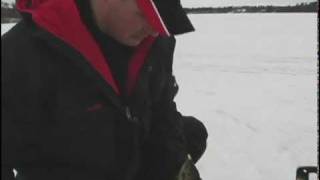 Vexilar  Ice Fishing for Crappies with Jason Durham [upl. by Etnahsa]