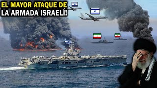 Contraataque mortal de Israel La marina israelí voló mayor buque de guerra iraní en puerto libanés [upl. by Ahgiela934]