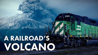 The Railroad that Inherited an Active Volcano [upl. by Kahaleel]