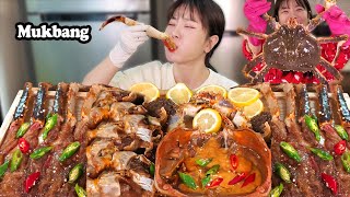 4kg 킹크랩으로 25만원짜리 대왕 간장게장 먹방🔥 밥도둑 스페셜ㅣ킹크랩 먹방 king crab MUKBANG [upl. by Dorette71]