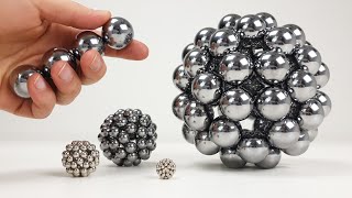 Playing with Big Magnet Balls  Magnetic Games [upl. by Misa122]