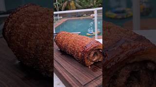 My Crispy Pork Belly Porchetta😱 Written instructions in the description [upl. by Ardnued]