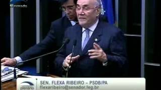 SenFlexa Ribeiro PSDBPA presta homenagem ao exsenador Almir Gabriel [upl. by Reitrac]