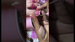 Acrylic toes nails nails nailart naildecoration nailartdesignswithouttools naildesign [upl. by Kotta]