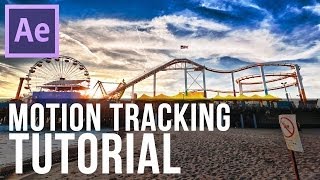 Motion Tracking  After Effects CS6 Tutorial [upl. by Eymaj]