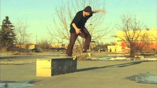 Mike Crook Hardflip Backside Tailslide Bigspin Out [upl. by Arihsaj]