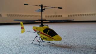 RC ADVENTURES  RC HELICOPTER  BEGINNERS EFLiTE BLADE MCX w CARBON FIBER COCKPIT [upl. by Julina157]