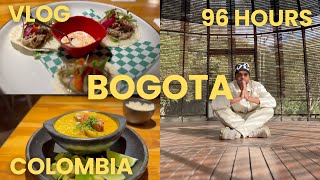 BOGOTA VLOG  96 HOURS EXPLORING  TRYING NEW FOODS  DISCLOSURE CONCERT [upl. by Roderica]