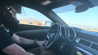 2013 Camaro SS LSA Blower E85 vs 2014 Shelby GT500 unknown mods [upl. by Dihaz34]